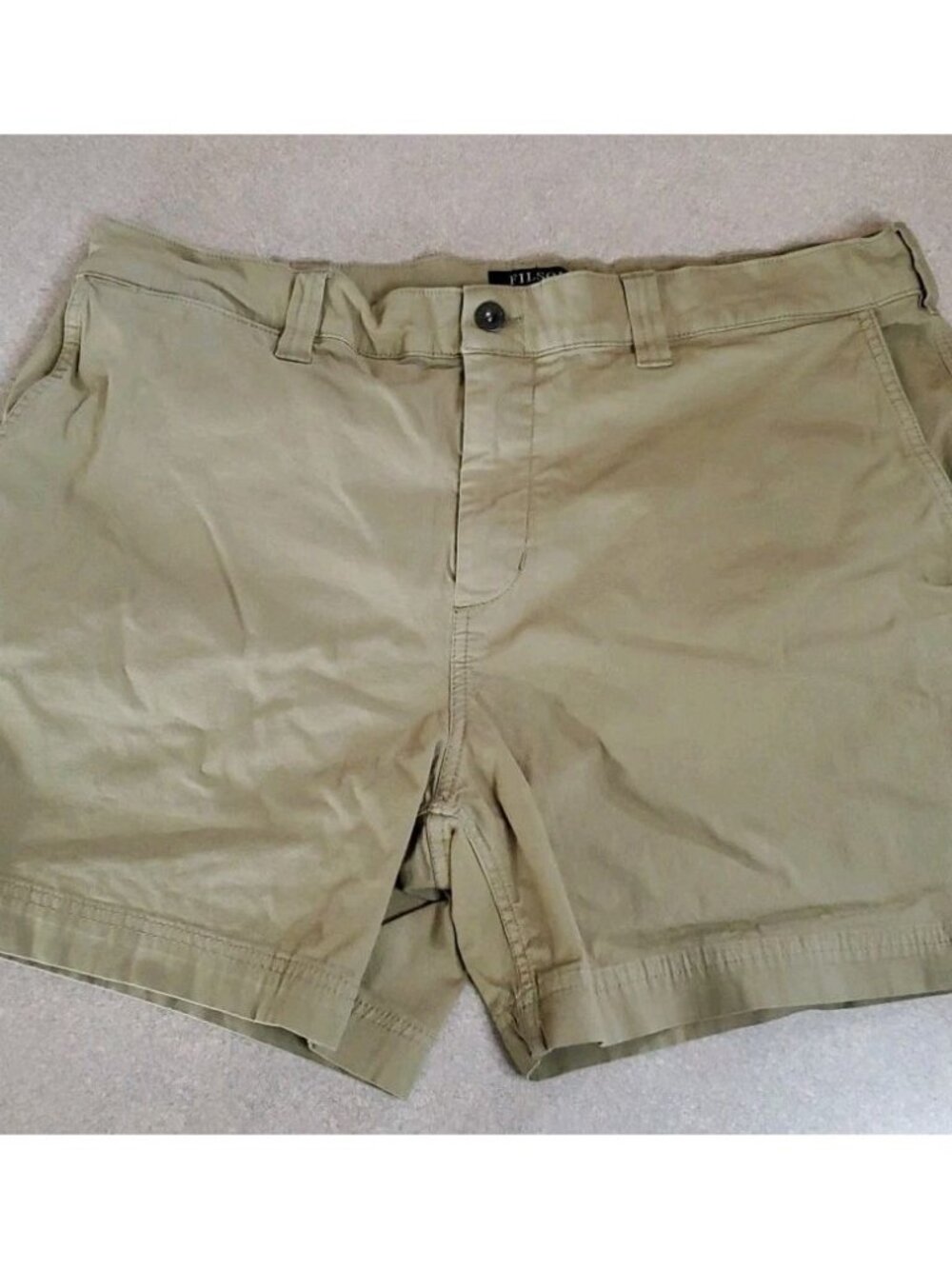 Filson Granite Mountain Shorts Men's Size 38 Khaki Tan Hiking Outdoors